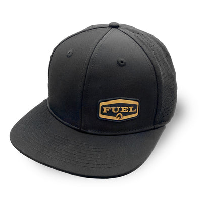Hats - Premium Laser Gold Shield Hat - Fuel - Fuel Clothing Company