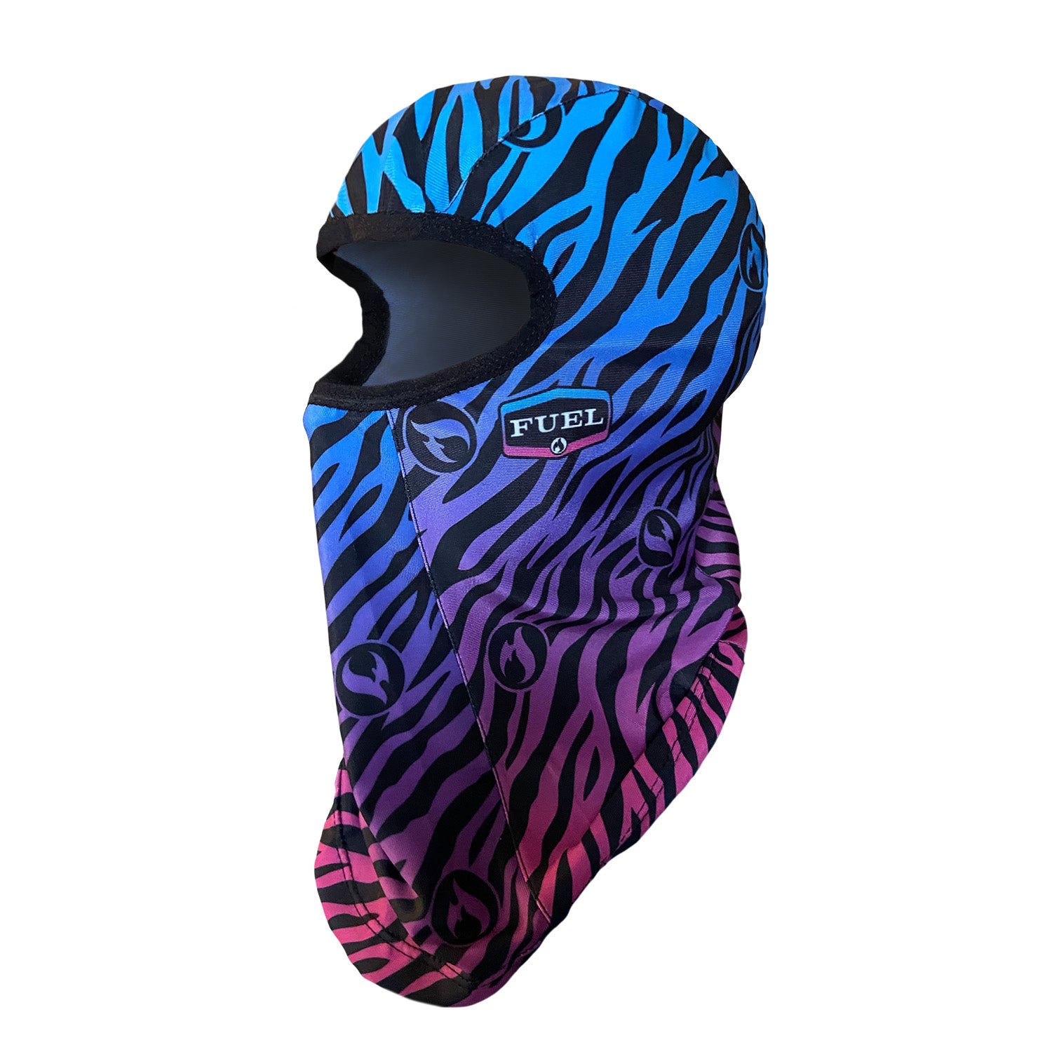 Sublimated Ski Mask - Tiger Face, Front and back print
