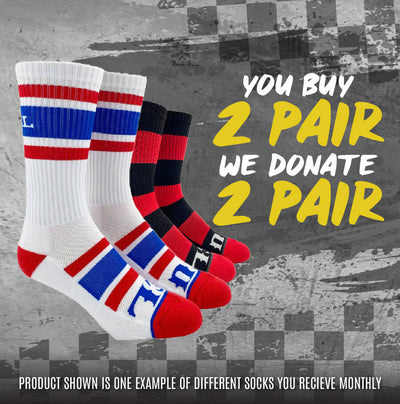 Socks - 2 Socks - Free Shipping - Fuel - Fuel Clothing Company