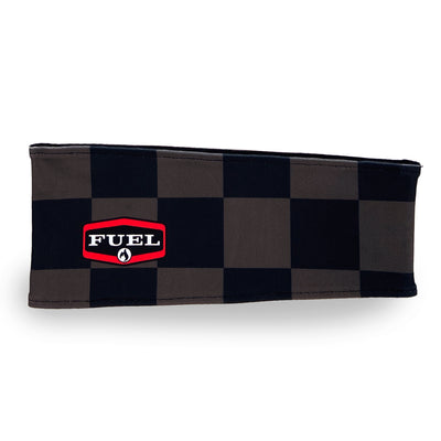 - Headband - Checkered Black - Fuel - Fuel Clothing Company