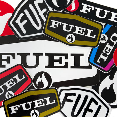 Stickers - Fuel Stickers - 12 Pack - Fuel - Fuel Clothing Company