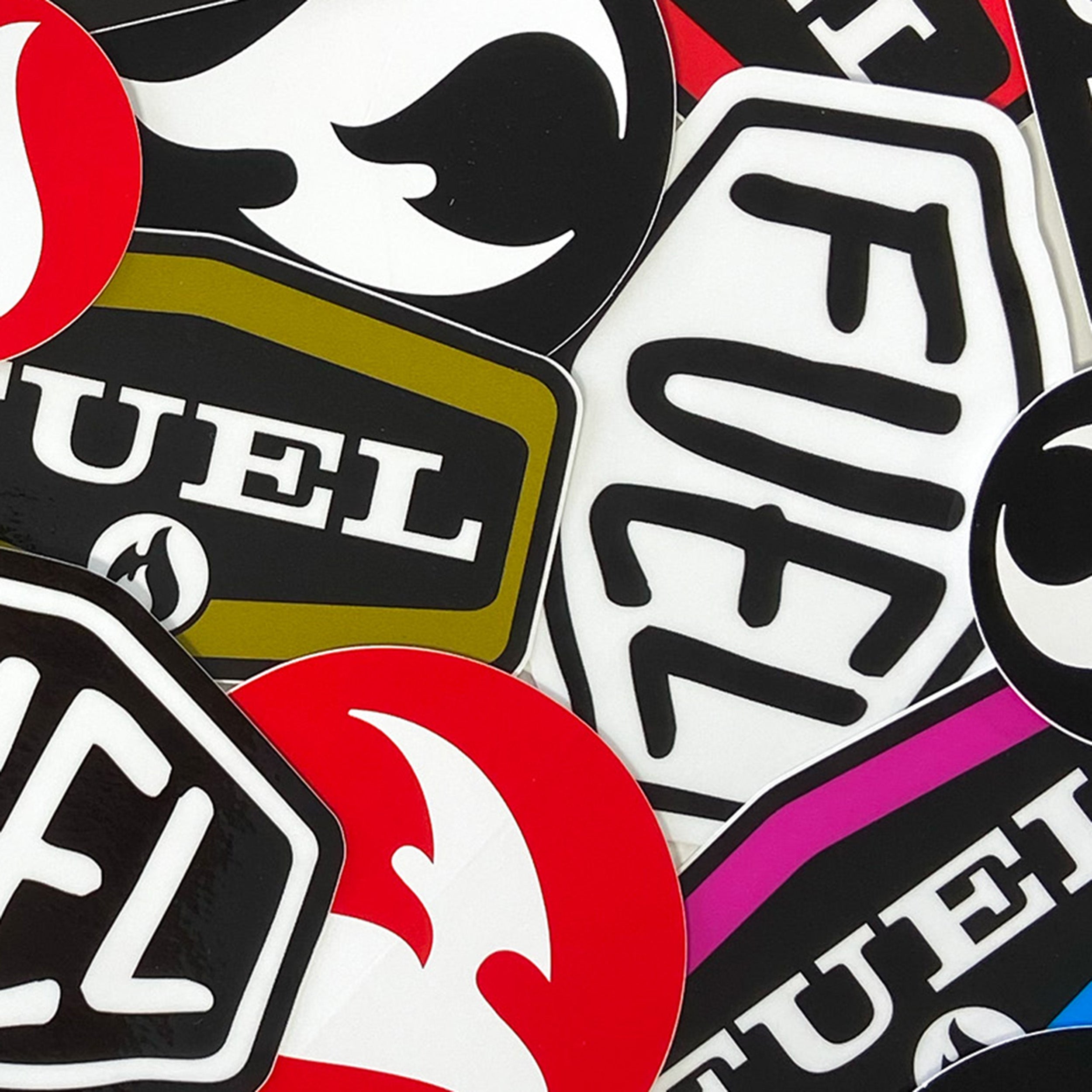 Fuel Stickers - 8 Pack | Fuel Clothing Company