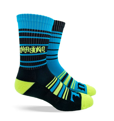 Socks - OVERSTOKED x FUEL Special Edition Crew Sock - Fuel - Fuel Clothing Company