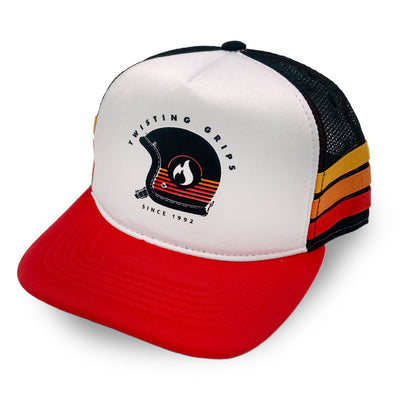 Hats - Helmet Hat - Red - Fuel - Fuel Clothing Company