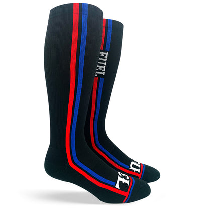 Socks - Grand Prix Knee - SHRED/LIFE - Fuel - Fuel Clothing Company