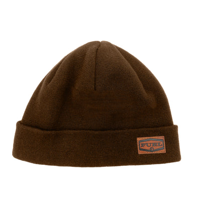 Hats - Pit Crew Beanie - Brown - Fuel - Fuel Clothing Company