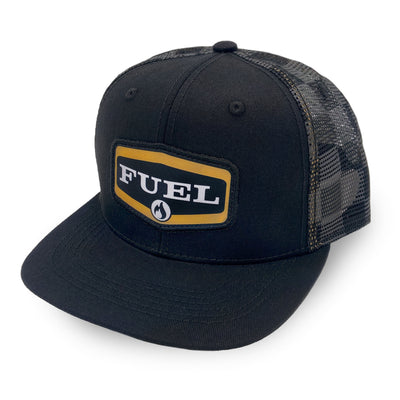 Hats - Shield Hat - Gold - Fuel - Fuel Clothing Company